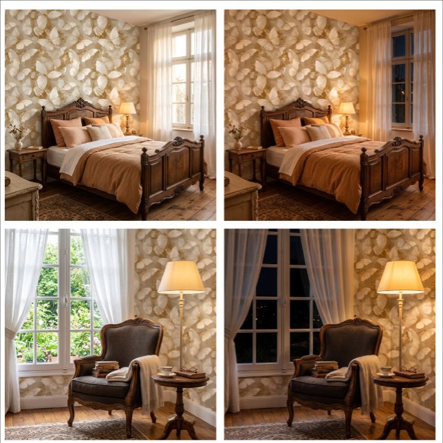 Papier peint adhésif Ivorielle Flight Butterfly  (The Butterfly Wallpaper Trend Luxury Homes Love)