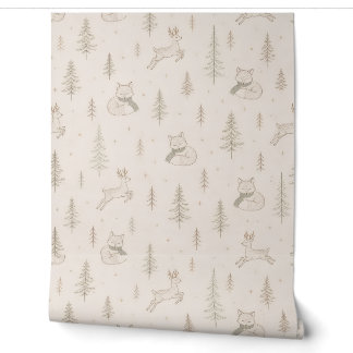 Papier peint adhésif Woodland