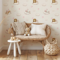 Adorable Sleepy Animaux Dreamy Nursery Motif