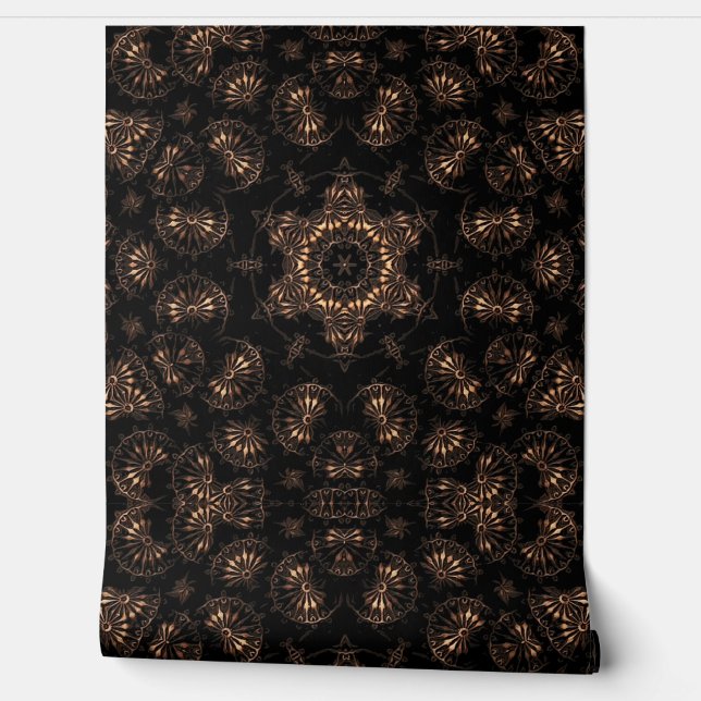 Papier Peint Âge de bronze Mandala (Déroulement)