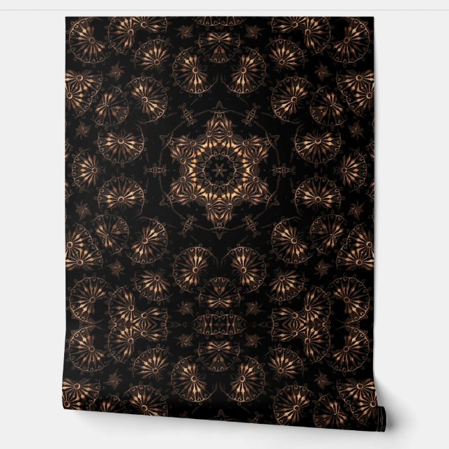 Papier Peint Âge de bronze Mandala (Déroulement)