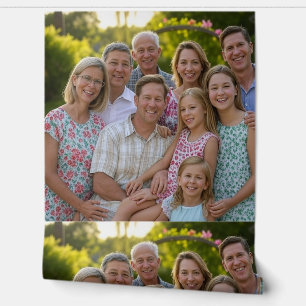 Papier Peint Ajouter une Personnaliser photo de réunion de fami