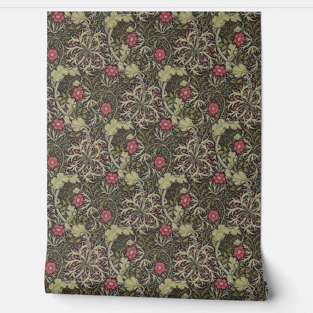 Papier Peint Algues - Wiliam Morris (Déroulement)