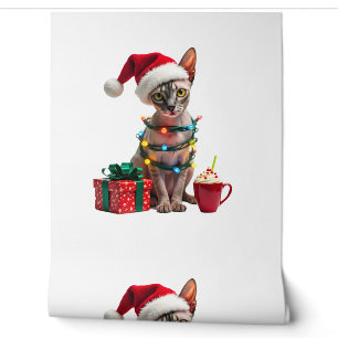 Papier Peint Amoureux des animaux de compagnie Chat Sphynx mign