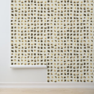 Papier Peint Amusants Abstrait Aquarelle Carré Motif