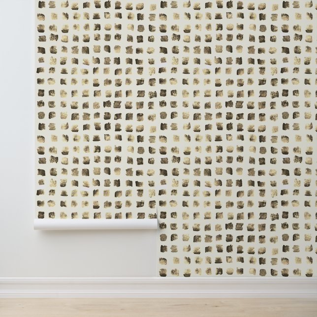 Papier Peint Amusants Abstrait Aquarelle Carré Motif (Application)