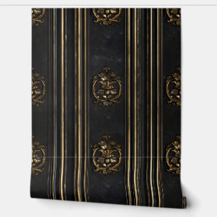 Papier Peint Ancien Motif Gold Elegant