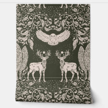 Animaux des forêts Mythologie Vert