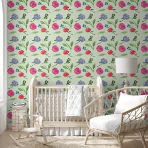 Papier Peint Aquarelle Florale