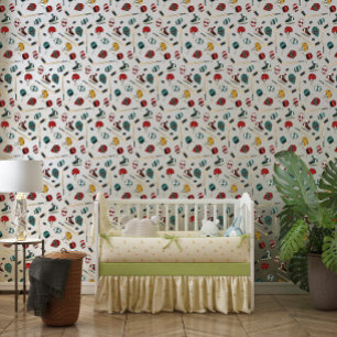 Papier Peint Aquarelle Hockey Kids Room Wallpaper