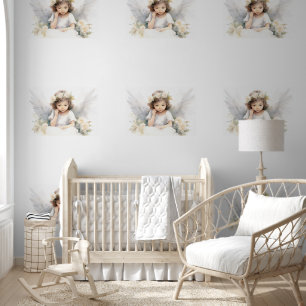 Papier Peint Aquarelle Little Angel