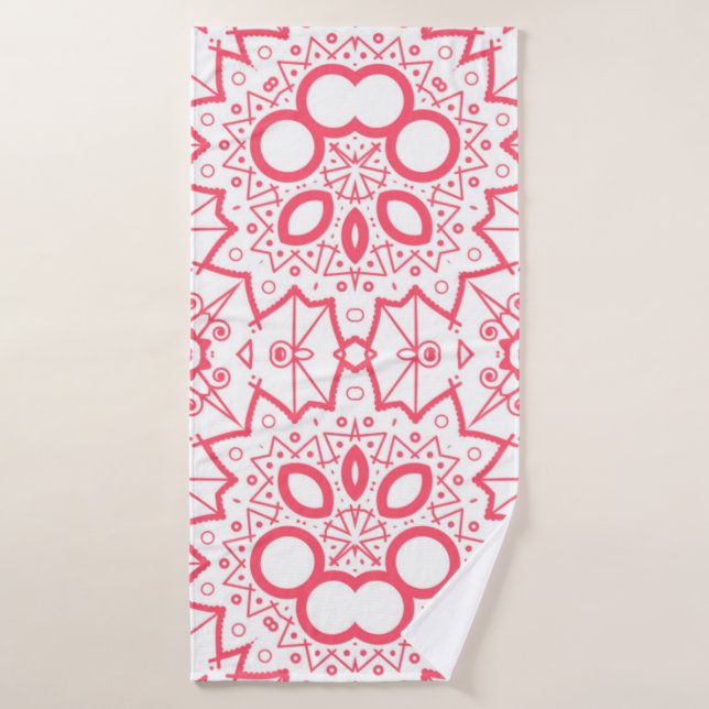 Papier peint arrière - plan Abstrait et motif3d (Serviette de bain)