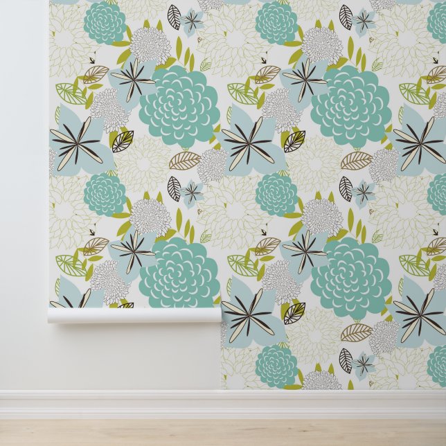 Papier Peint Arrière - plan floral 5 (Application)