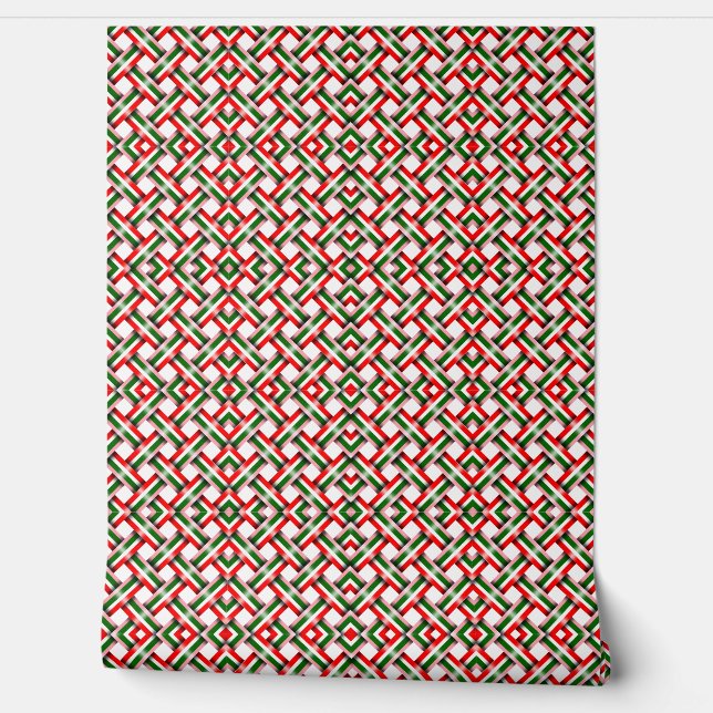 Papier Peint arrière - plan motif sans faille de noël (Déroulement)
