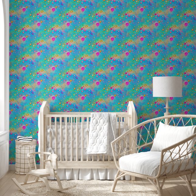 Papier Peint Art de l'abstraction d'image - motif sans couture  (Enfants)