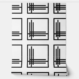 Papier peint - Art Déco Noir / Blanc