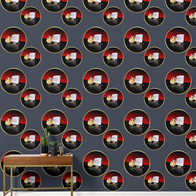 Papier Peint Art graphique (Couloir)