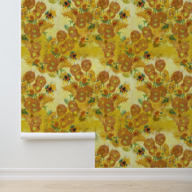 Papier Peint Art moderne Les tournesols de Van Gogh (Application)