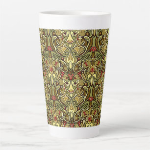 Papier peint Art nouveau Latte Mug