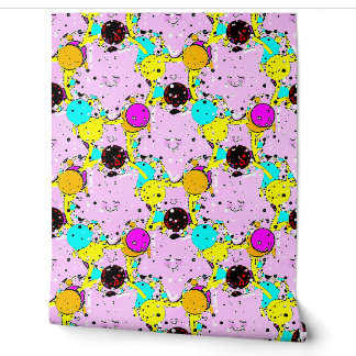 Papier Peint art pop pour enfants