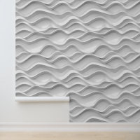 Aspect 3D White Waves