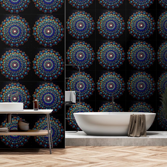 Papier Peint Attraction (Salle de bain)