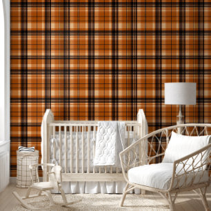 Papier Peint Automne Plaid Confortable Automne Design Motif