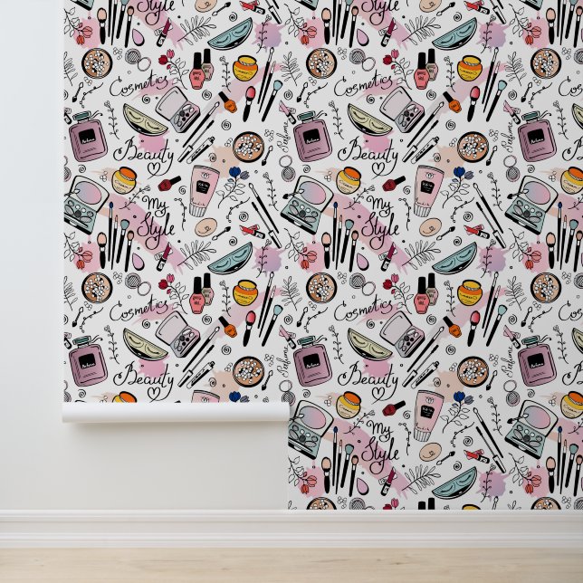 Papier peint avec une motif moderne. (Application)