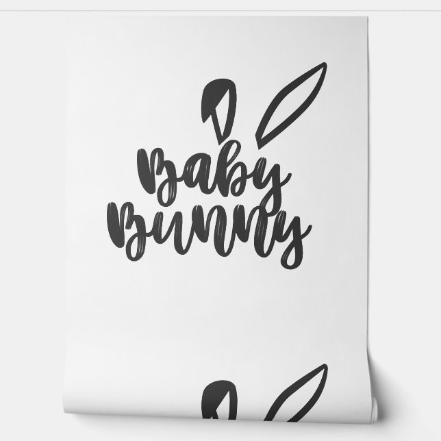 Papier Peint Baby Bunny Bliss (Déroulement)