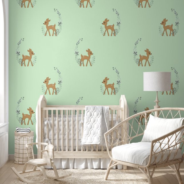 Papier Peint Baby Deer Fawn Design (Enfants)