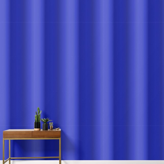 Papier Peint Bandes d'effet 3D bleu moderne (Couloir)