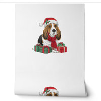 Basset Hound Chien vêtements de Noël Santa Hat Chi