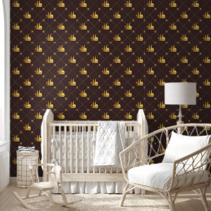 Papier Peint Bateau Gold
