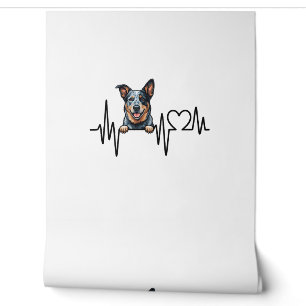 Papier Peint Battement de coeur de chien de bétail australien E