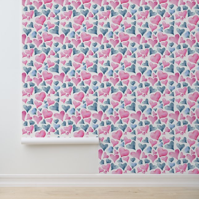 Papier Peint Beau Motif Aquarelle (Application)