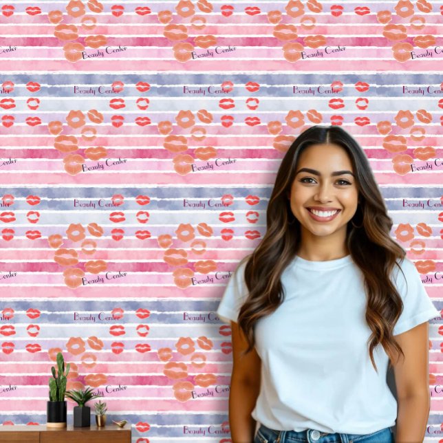 Papier Peint Beauté Business nom personnalisé (Créateur téléchargé)