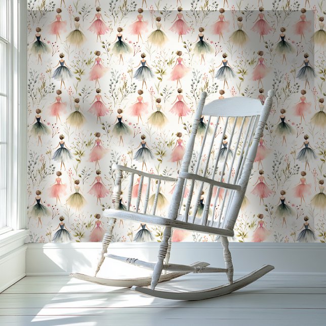 Papier Peint Belle Ballerina Pastel Fond d'écran (Créateur téléchargé)