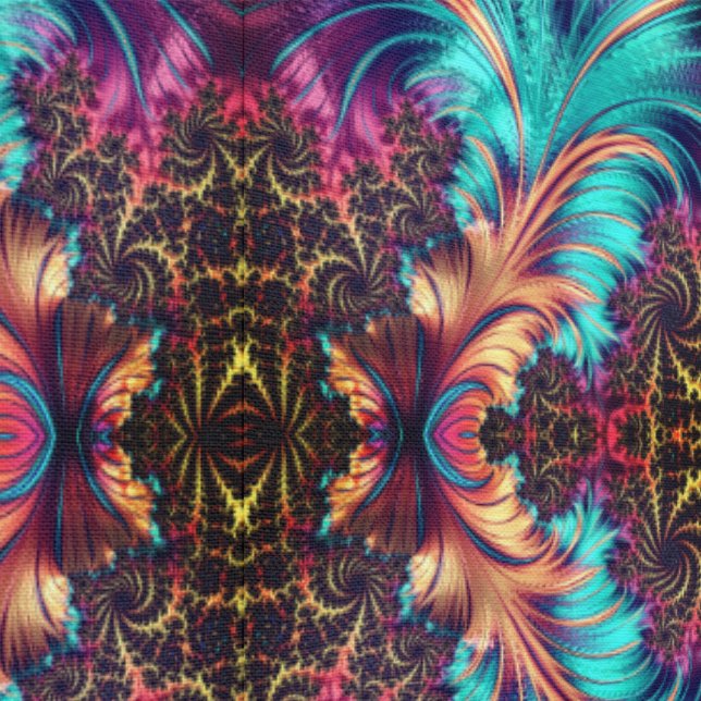 Papier Peint Belles plumes Paons (Couture)