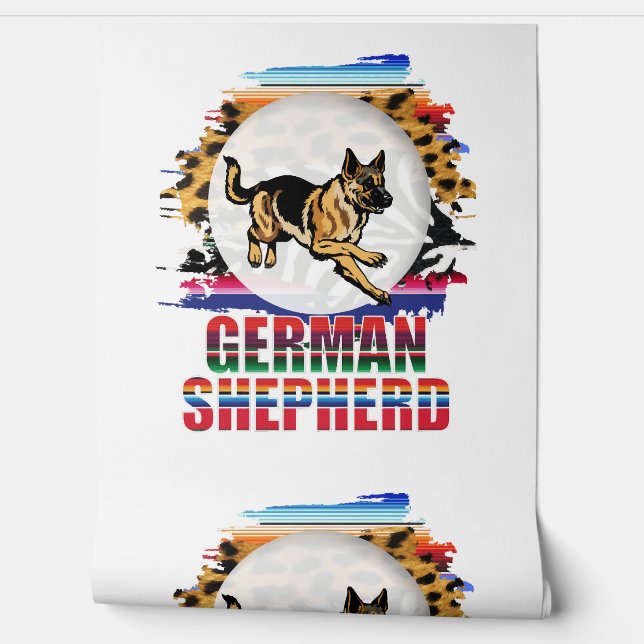 Papier Peint Berger allemand (Déroulement)