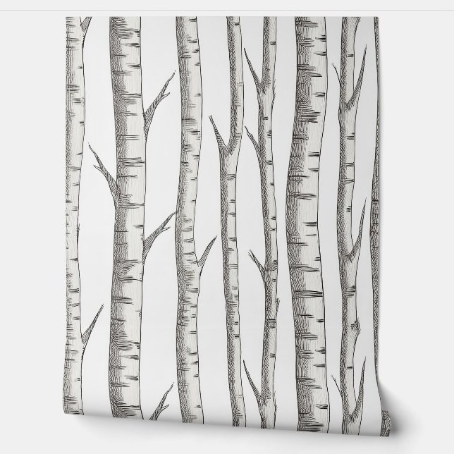 Papier Peint Birch : Inspiré par la nature (Déroulement)