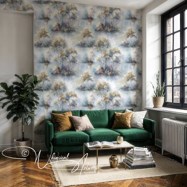 Papier Peint Birch Woodland Islands Fond d'écran (Créateur téléchargé)