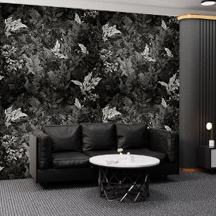 Papier Peint Black & Bloom : Une touche de Vintage sur Peel & S