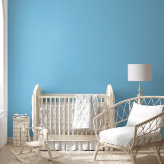 Papier Peint Bleu bébé couleur unie