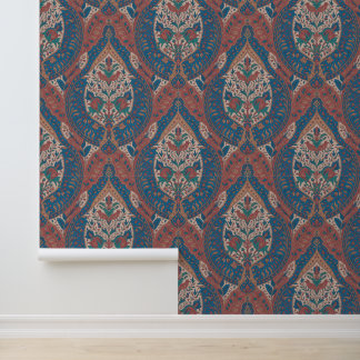 Papier Peint Bleu Boho Chic Inspiré