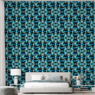 Papier Peint Bleu Camo