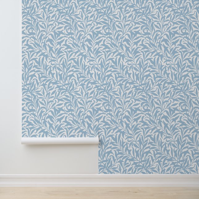 Papier Peint Bleu ciel et branche de saule (Application)