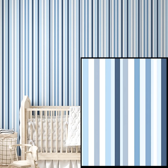 Papier Peint Bleu clair, moyen et foncé (Créateur téléchargé)