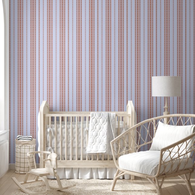 Papier Peint Bleu élégant (Enfants)