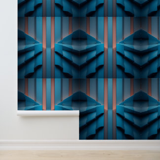 Papier Peint Bleu élégant