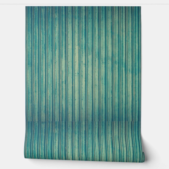 Papier Peint bleu rustique vintage (Déroulement)